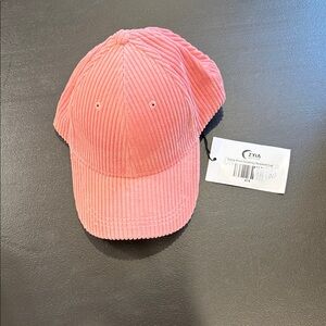 ZYIA Dusty Rose Corduroy Baseball Cap 474